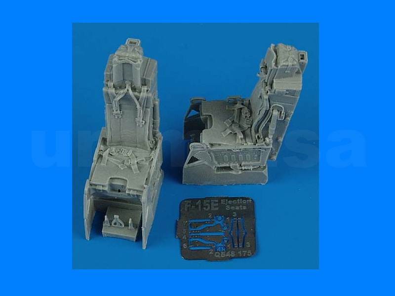 QB48175 F-15E ejection seats with safety belts 1/48
